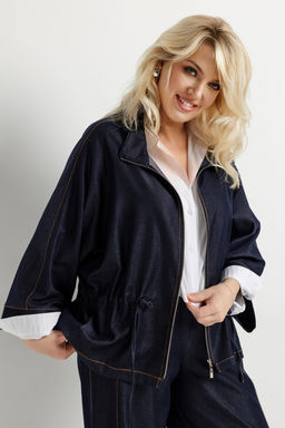 Жакет женский 4511/02/Синий, джинс