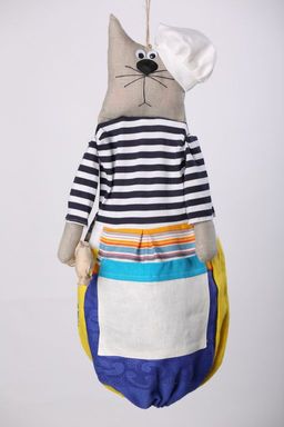 100% лен.сувенир(пакетница) Баба-Яга - Новый лен фото 11