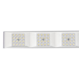 ULO-EL120B-100W/4000K/K SILVER LINKABLE Светильник светодиодный накладной, соединяемый. Белый свет (4000K). Корпус серебристый. Угол 60 градусов. ТМ Uniel
