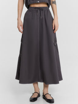 Юбка женская серая - Mark formelle фото 2