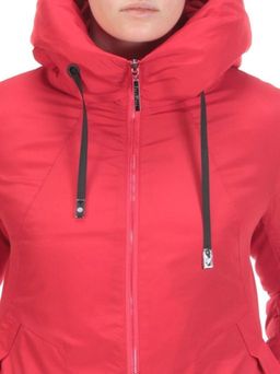 20-137 RED Пальто женское зимнее PlOOEPLOO (200 гр. холлофайбера) - Fashion фото 10