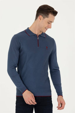 U. S. Polo Assn / Мужской свитер цвета индиго