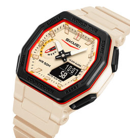 Часы наручные Skmei мужские электронные спортивные 2438beige