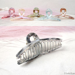 Краб для волос 11 см перламутр / N3234-6 /уп 12/723848