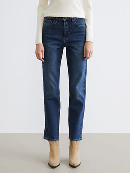 Mom Fit Kad?n Jean Pantolon