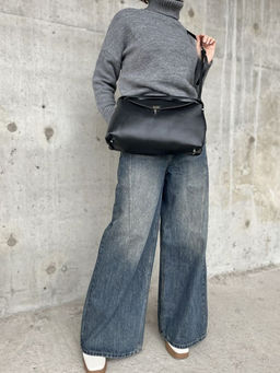 Женская кожаная сумка 8923 Блек