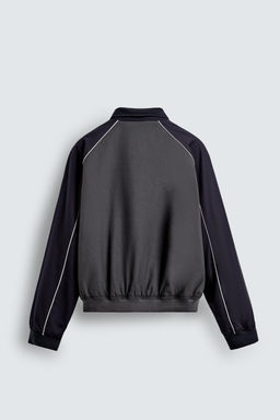 CONTRAST COLOUR BLOCK JACKET - Zara фото 8