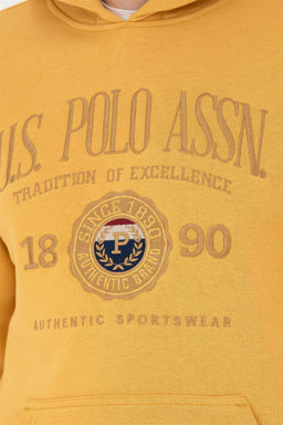 Мужской горчичный свитшот Неожиданная скидка в корзине - U.s. polo assn фото 7