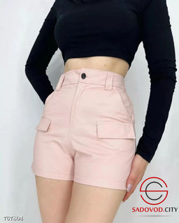 Женские летние шорты с карманами - Zum ming фото 2