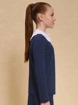 GFJ7187 Джемпер для девочек - Pelican фото 2