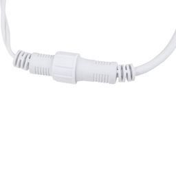 ULD-B3010-200/SWK WARM WHITE IP67 Бахрома светодиодная со статическим свечением, 3м. Соединяемая. 200 светодиодов. Теплый белый свет. Провод белый. TM Uniel. - Volpe фото 10
