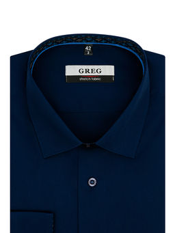 Сорочка мужская длинный рукав GREG 240/237/3437/Z/1p STRETCH фото 3