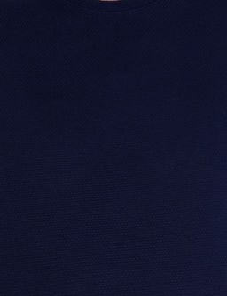 Lacivert Slim Fit Basic Ti__rt