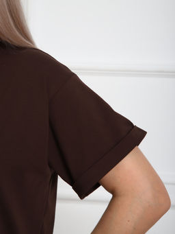 Футболка Хлопок 95%, лайкра 5% Классика аква - Ивассорти фото 66