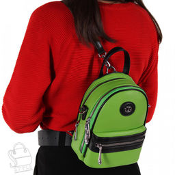 Рюкзак женский 69140 green Velina Fabbiano-Safenta/30 в Новосибирске