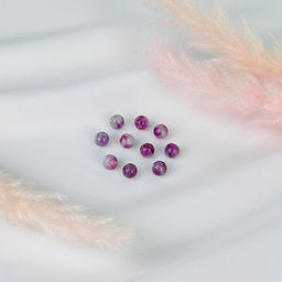 Бусины для украшений из Лепидолита (10 шт)