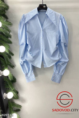 Рубашка в полоску женская