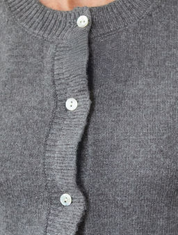 Кардиган из пряжи с кашемиром - Vilatte фото 3