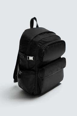 MULTI-POCKET TECHNICAL BACKPACK - Zara фото 2