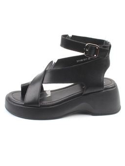 08-XT148-011 BLACK Босоножки женские (натуральная кожа) - Фабричный китай фото 8