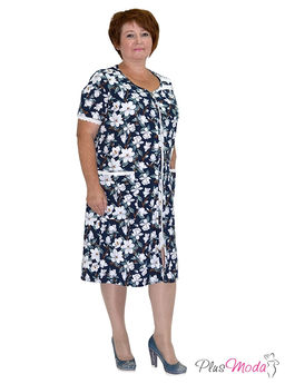 Халат Модель №683 размеры 44-84 - Plusmoda фото 2