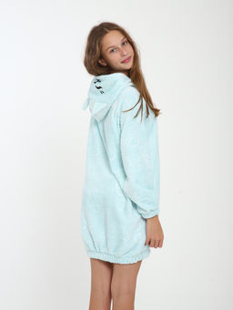 Халат "Лапки" бирюза