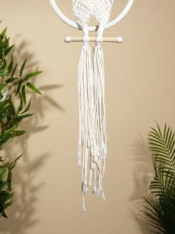 Ловец снов «Сова», 22×80 см, морской глаз