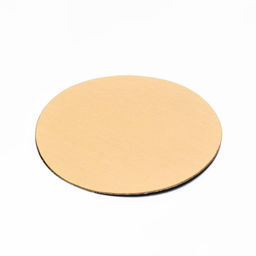 Цена за 100 шт. Подложка для пирожного 9 см, золото, 0.8 мм