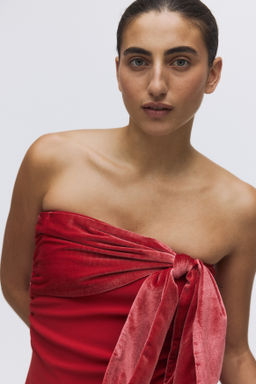 Vestido de tubo con lazo - H&m фото 3