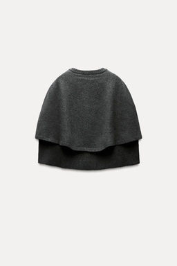 KNIT CAPE JACKET - Zara фото 8