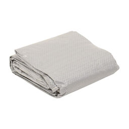 Тент защитный, 3×2 м, плотность 60 г/м², УФ, люверсы шаг 1 м, тарпаулин, серый