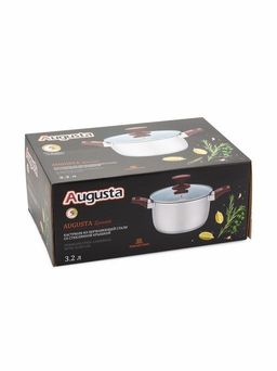 Кастрюля с крышкой AUGUSTA SPECIALE 20х11.5см 3.2л - Attribute фото 3