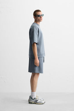 INTERLOCK TEXTURED BERMUDA SHORTS - Zara фото 14
