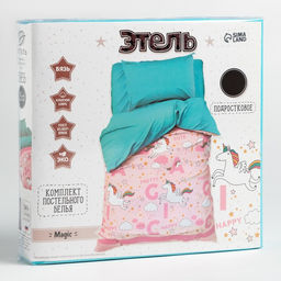 Постельное белье Этель 1.5 сп Magic 143х215 см, 150х214 см, 50х70 см -1 шт,100% хлопок, бязь  фото 5