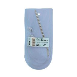 Спицы GAMMA раздельные на леске KNK алюминий d 2.0 мм 50 см 2 шт с фиксатором