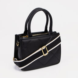 Сумка-тоут на молнии, цвет чёрный - Simaland фото 2