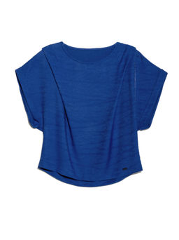 CONTE Стильная блузка с легким мерцанием LBL 912 ultramarine blue