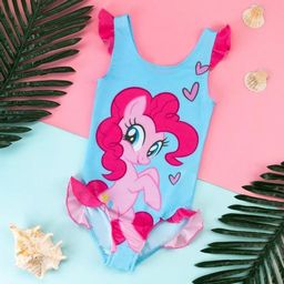 Купальник детский "Pinkie Pie", Мой маленький пони, рост 98-104 (30), голубой