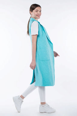 012-0126 Пальто облегченное (пояс) - El podio фото 2