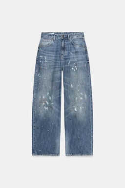 TRF LOOSE OVERSIZE HIGH-WAIST JEANS