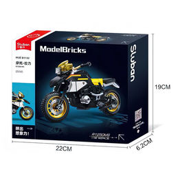 Конструктор мотоцикл Sluban Модельки, 200 деталей, 6+