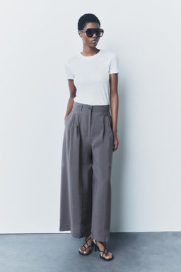 ZW COLLECTION DARTED TROUSERS - Zara фото 2
