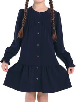 Школьное платье для девочки О77053 - Карамелли фото 7