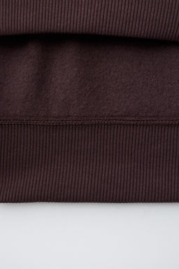 ZIP-UP SWEATSHIRT AND LABEL JOGGERS SET - Zara фото 8