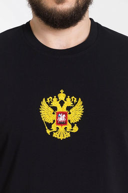 Футболка М124028ВШа черный - Елена фото 3