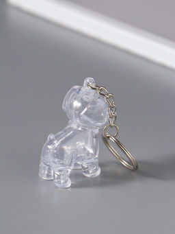 Цена за 3 шт. Брелок пластик "Преданный друг - пёсик" 8х3х5 см