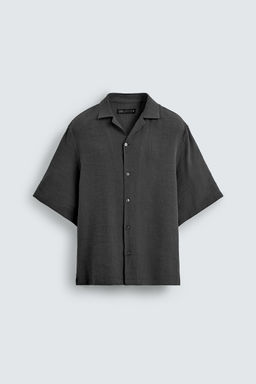 Рубашка Camisa Fluida Estructura серая