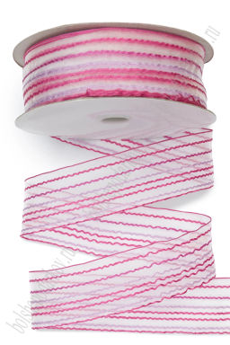 Лента декоративная 3,8 см*25 ярд (38-711)