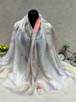 Легкий платок на голову и шею, мультицвет