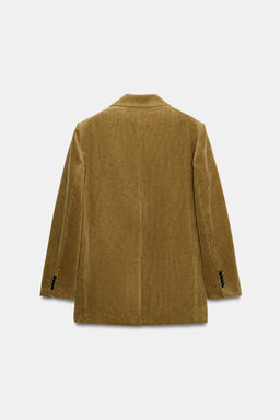 OVERSIZE CORDUROY BLAZER ZW COLLECTION LIMITED EDITION - Zara фото 8